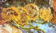 Vincent Van Gogh Four Cut Sunflowers USA oil painting reproduction
